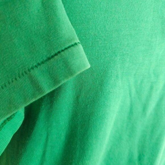 Vintage Meadow Brook Golf Club Polo Shirt Mens Size Medium Green Made In USA - Picture 5 of 8